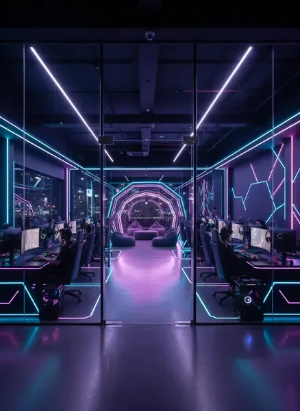 מיקום Gaming Center - חנות גיימינג מודרנית