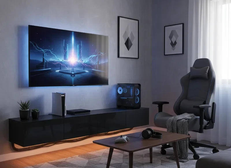 גיימינג קומפקטי לסלון